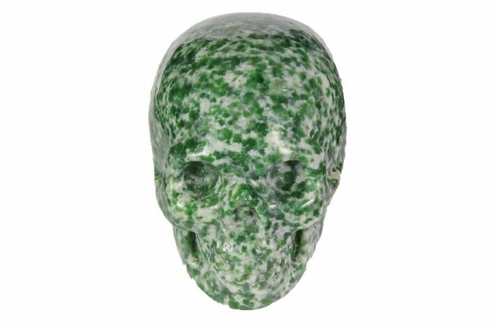 Realistic, Polished Hamine Jasper Skull #116524